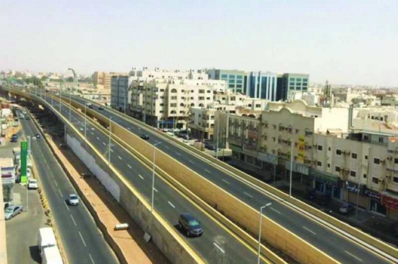 جسر صاري بعد فتحه أمام الحركة (مكة)