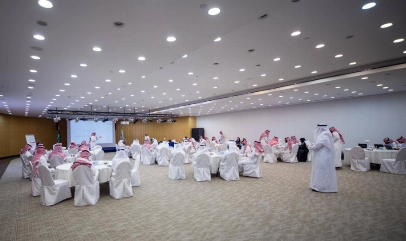 جانب من ورشة عمل تناقش التنظيم المقترح لحق التصرف في منفعة العقار( مكة )