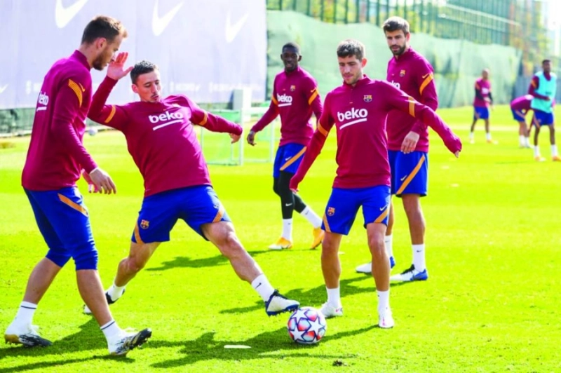 برشلونة يستعد لملاقاة فيرنكفاروش المجري (موقع برشلونة)