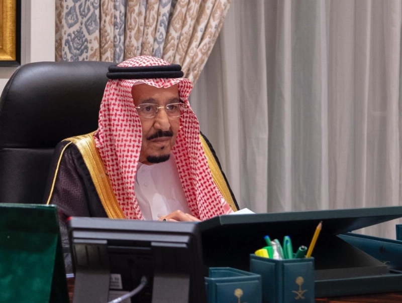 السفراء المعينون حديثا لدى عدد من الدول الشقيقة والصديقة يؤدون القسم (واس)