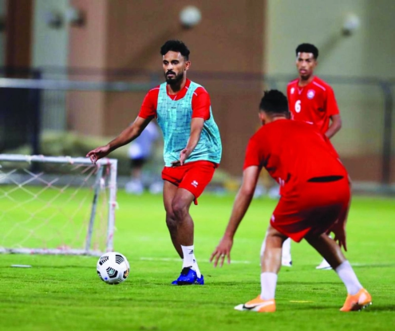جانب من تدريبات الرائد للشباب (إعلامي الرائد)
