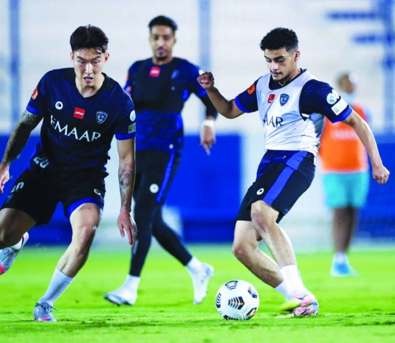 تدريبات الهلال الأخيرة (إعلامي الهلال)