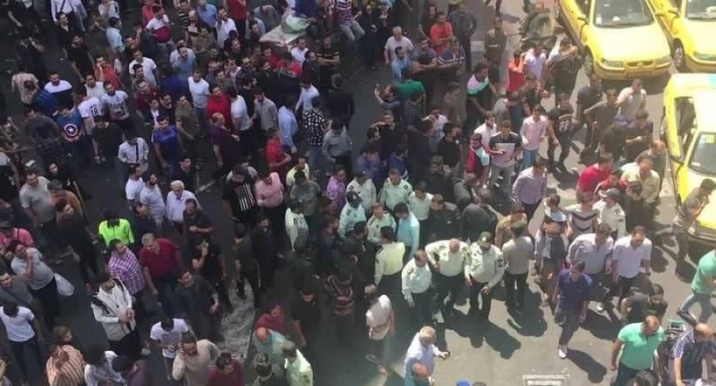 احتجاجات إيرانية مستمرة بسبب الظروف الاقتصادية (مكة)
