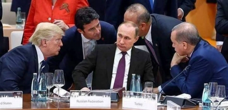 بوتين يتوسط ترمب وإردوغان
