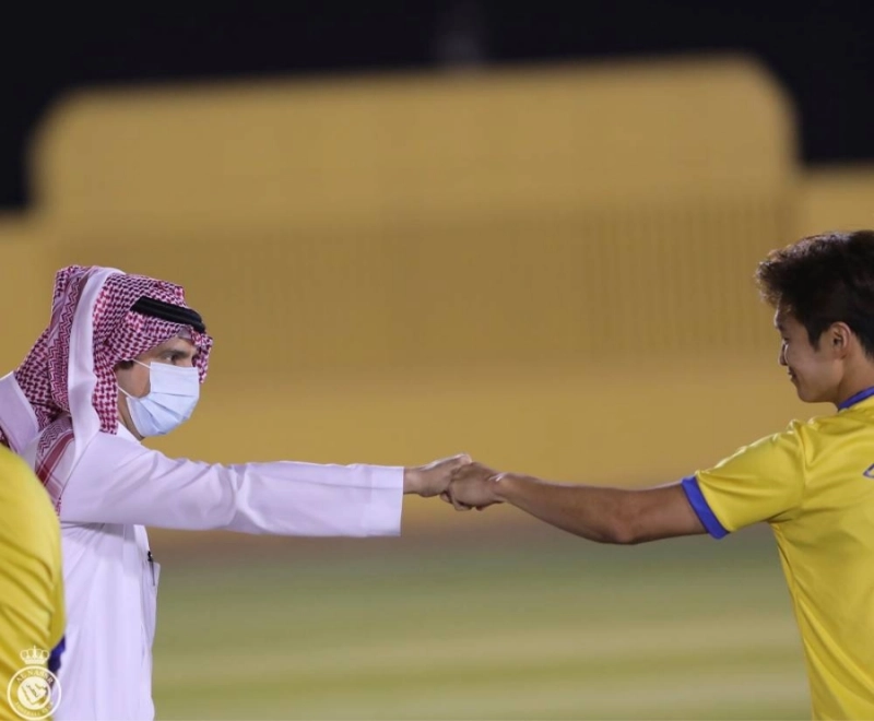 قبل حصة النصر التدريبية الأخيرة (إعلامي النصر)
