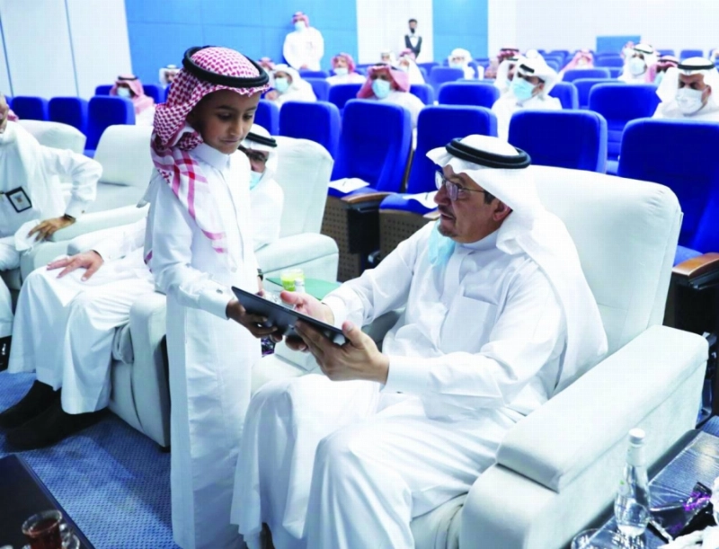 حمد آل الشيخ خلال تدشين المشاريع (مكة)