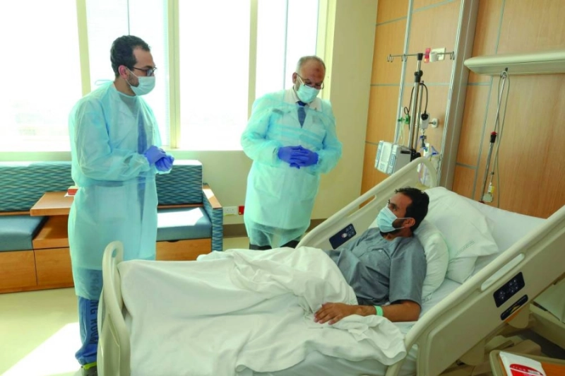 أحد المرضى المستفيدين من زراعة الأعضاء (مكة)