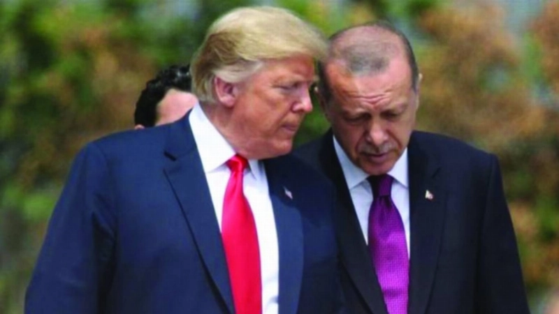 لقاء سابق بين ترمب وإردوغان (مكة)