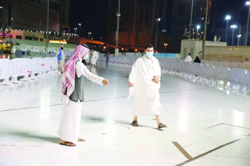 من عمليات توجيه المعتمرين (مكة)