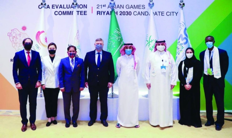 لجنة تقييم الملف السعودي عقب زيارات اليوم الأول (مكة)
