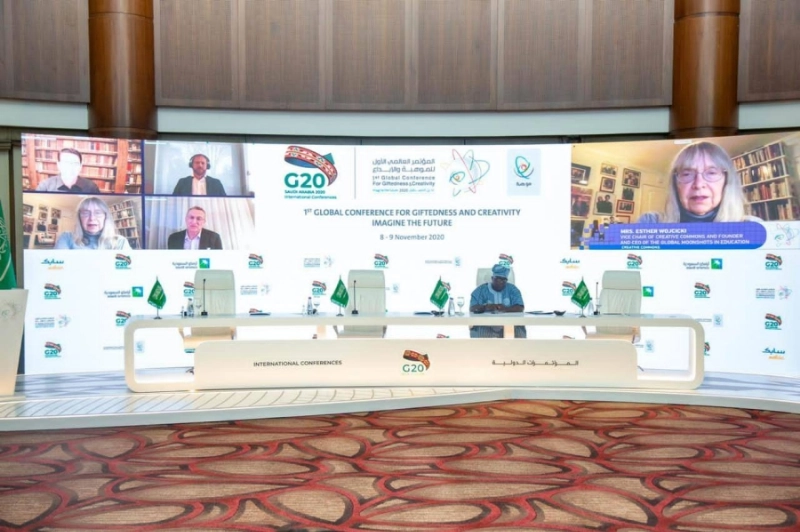 المؤتمر العالمي للموهبة والإبداع يوصي بإيجاد منصة عالمية تجمع العلماء و المختصين والمهتمين في رعاية الموهبة والإبداع