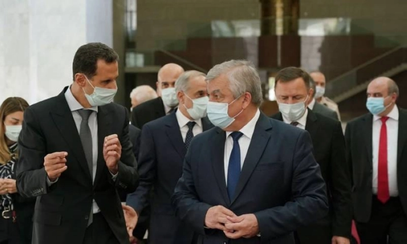 الأسد يستقبل المشاركين في مؤتمر دمشق (مكة)