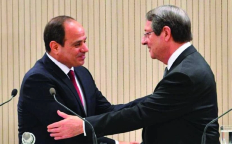 السيسي ورئيس الوزراء اليوناني (مكة)
