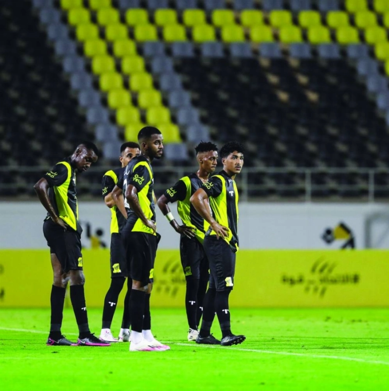 لاعبون من شباب الاتحاد شاركوا في مبارة العين (إعلامي الاتحاد)