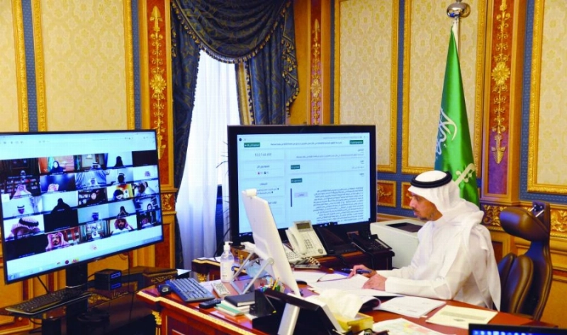 من جلسة مجلس الشورى أمس (مكة)