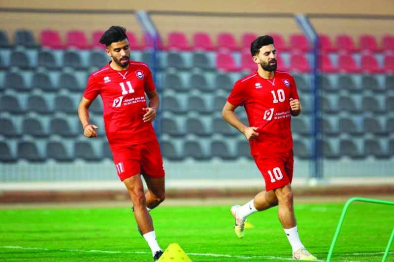 جانب من تحضيرات الرائد بمشاركة فوزير (إعلامي الرائد)