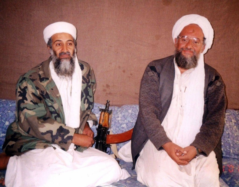 الظواهري وأسامة بن لادن (مكة)