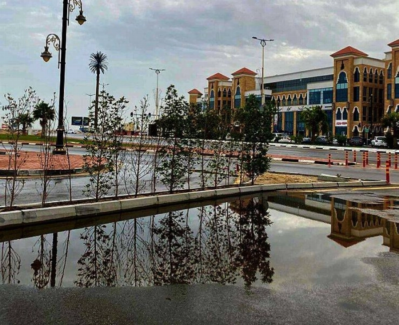 من أمطار الشرقية (مكة)