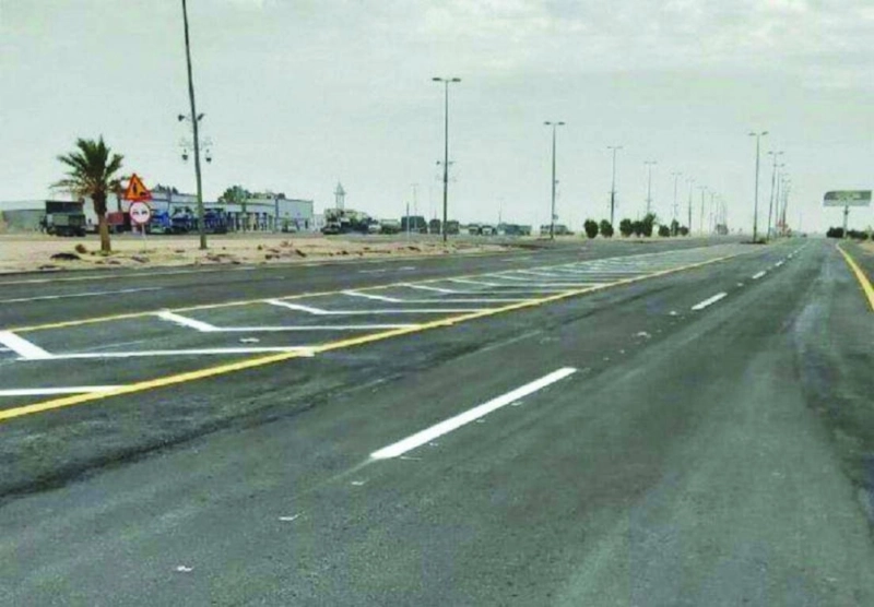 أحد الطرق المحورية بالدمام (مكة)