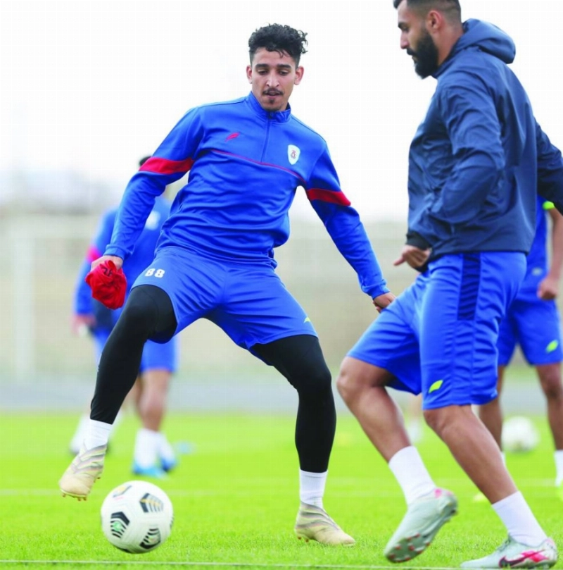 من استعدادات أبها لملاقاة النصر (إعلامي أبها)
