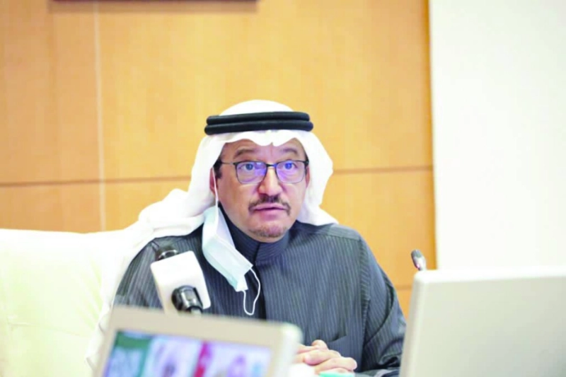 حمد آل الشيخ خلال اللقاء (مكة)