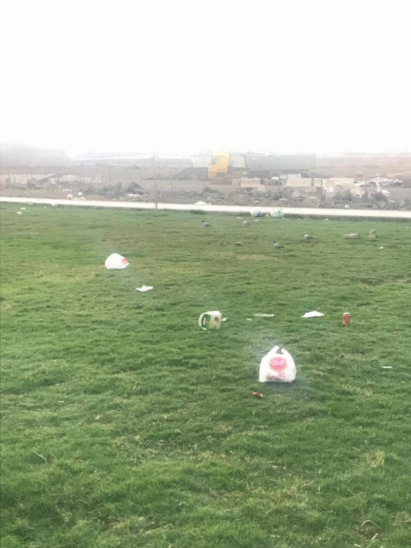 نفايات وإشعال نار للطهو والشيشة في حديقة الملك فهد بالمدينة المنورة (مكة)