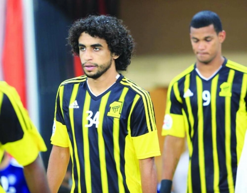 فيصل الخراع في أحد تدريبات الاتحاد (مكة)