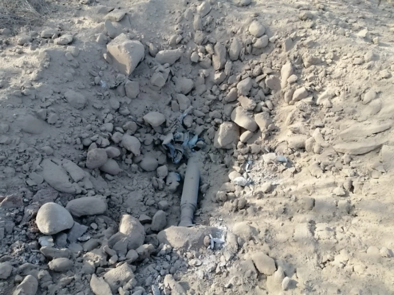 سقوط مقذوف عسكري أطلقته الميليشيات الحوثية الإرهابية المدعومة من إيران (واس)