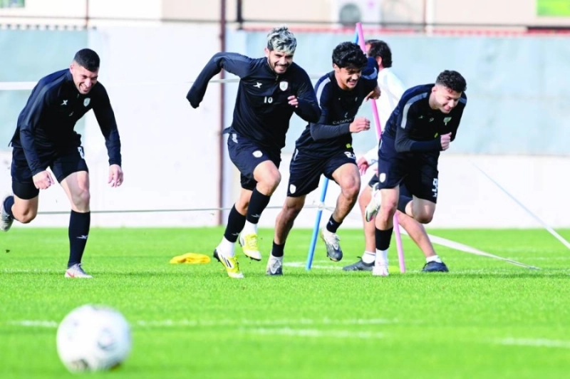 جانب من تدريبات الشباب (مكة)