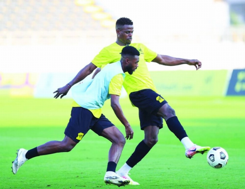 من تدريبات الاتحاد (مكة)
