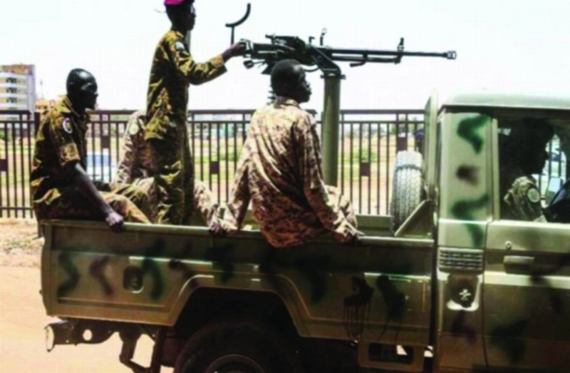 مدرعة سودانية على حدود إثيوبيا (مكة)