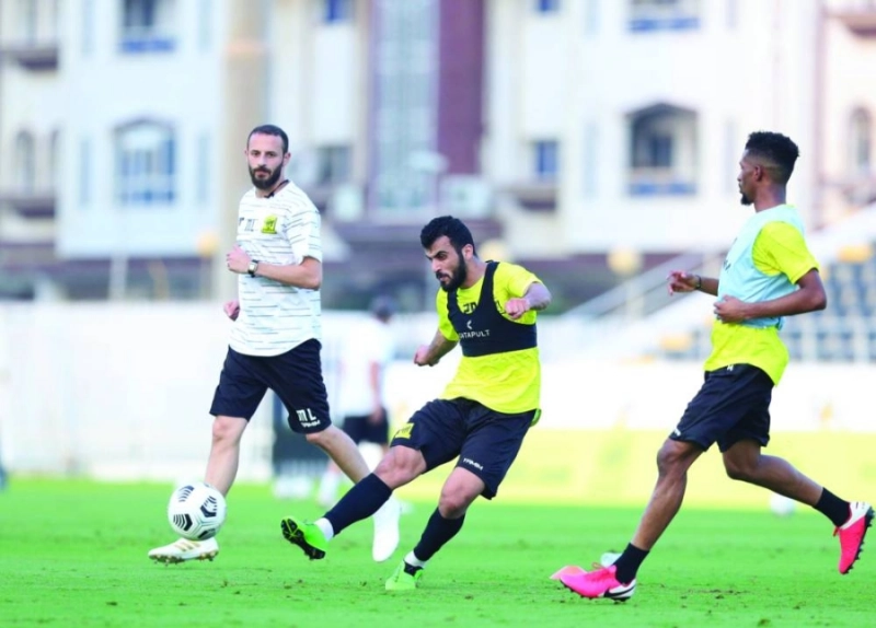 من تدريبات الاتحاد الأخيرة (مكة)