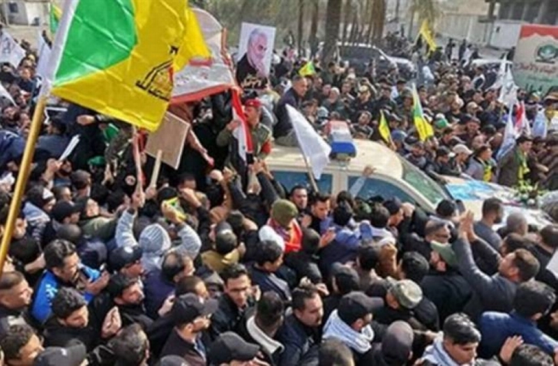 إيرانيون في جنازة قاسم سليماني (مكة)