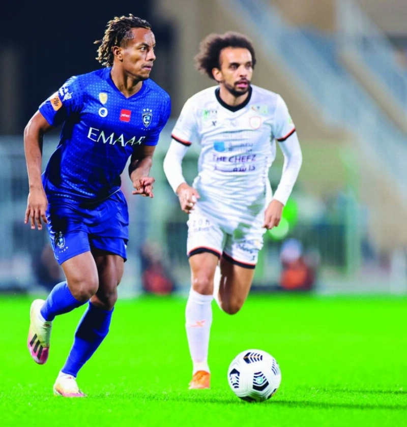 من مباراة الهلال والشباب (مكة)