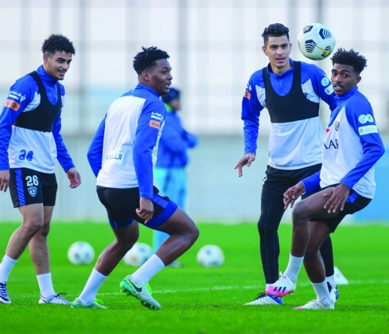 من تدريبات الهلال (مكة)