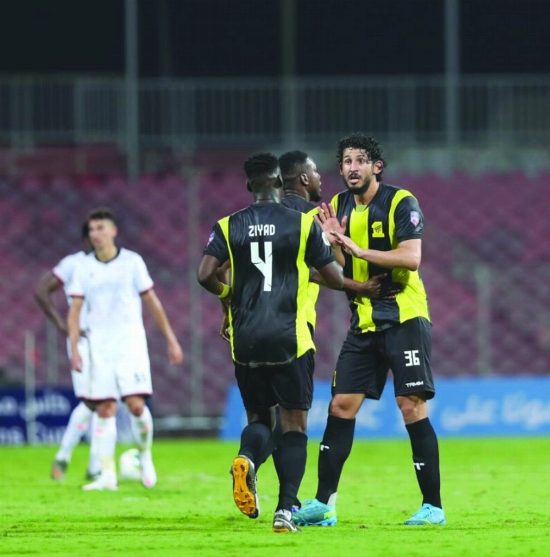 من مباراة الاتحاد والشباب (مكة)