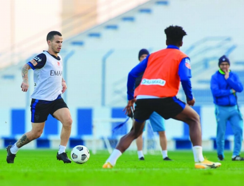 من تدريبات الهلال (مكة)