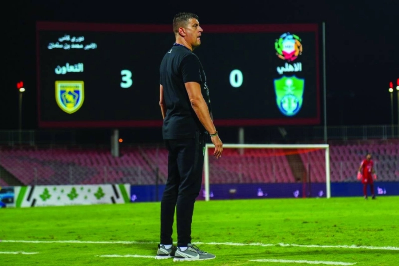 فلادان خلال مباراة التعاون (مكة)