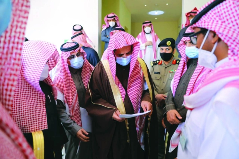 سعود المعجب خلال الجولة (مكة)