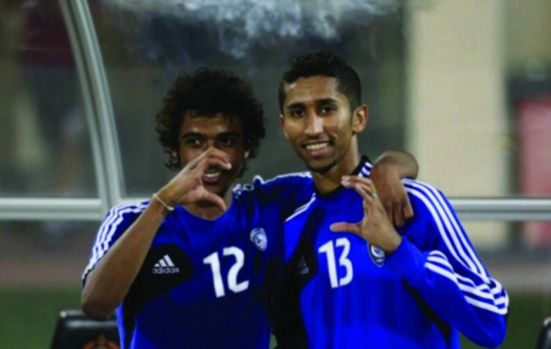 الفرج والشهراني في بداية مشوارهما مع الهلال (مكة)