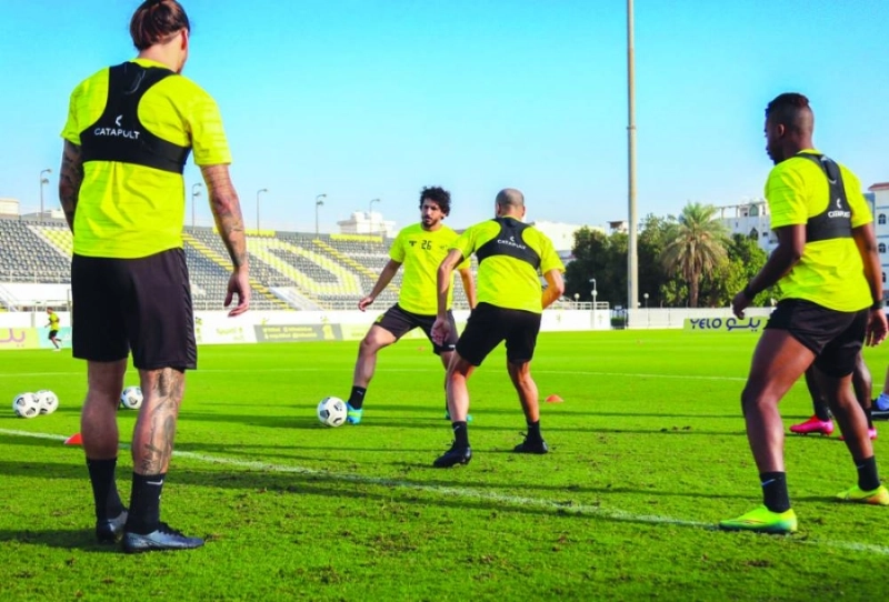من تمارين الاتحاد الأخيرة (مكة)