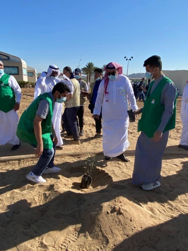 مبادرة تشجير بوابة مكة ( مكة )