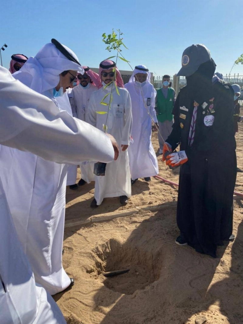 مبادرة تشجير بوابة مكة ( مكة )
