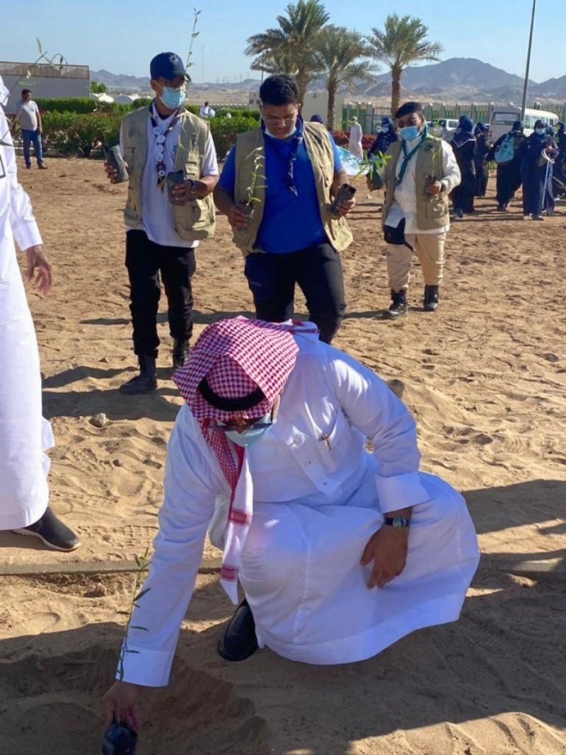 مبادرة تشجير بوابة مكة ( مكة )