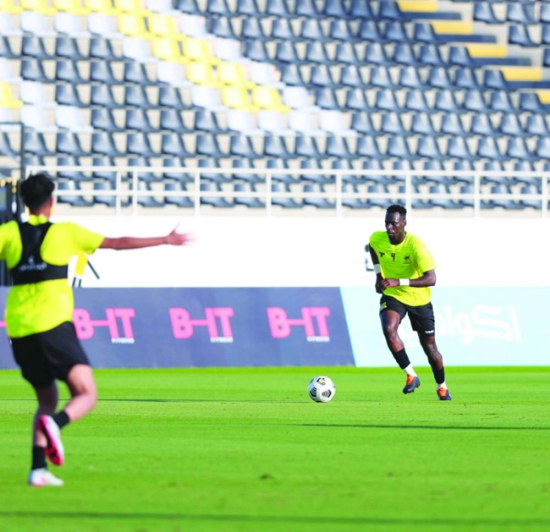 من تدريبات الاتحاد (مكة)