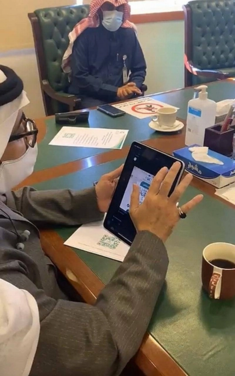 من التدشين (مكة)