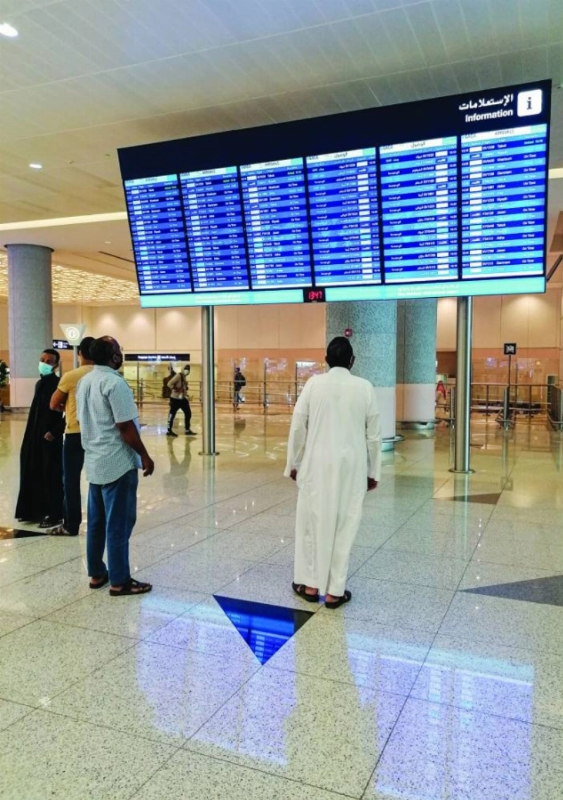 الصالة رقم 1 بمطار الملك عبدالعزيز الجديد بجدة (أنس الحارثي)