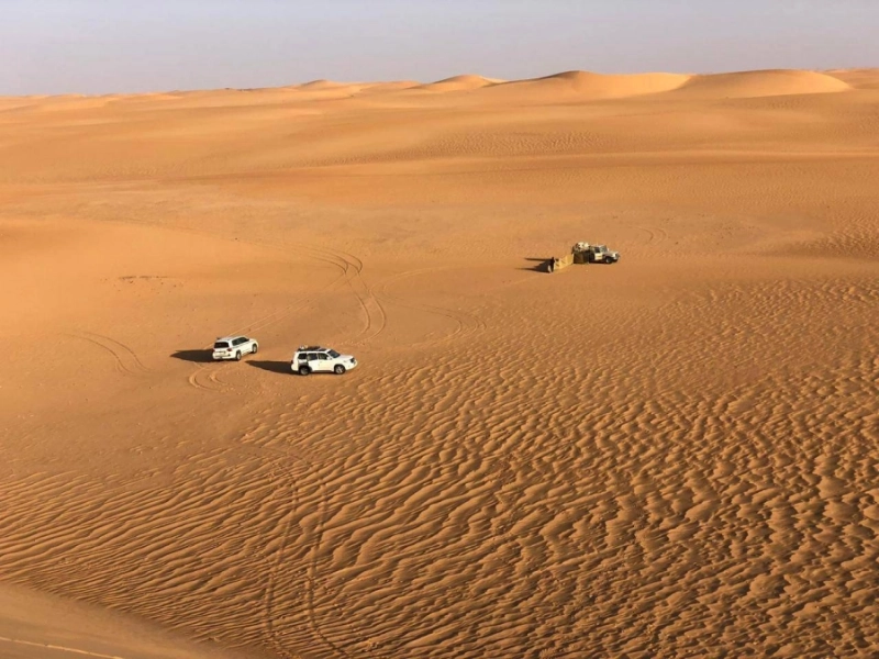 من طبيعة المنطقة (مكة)