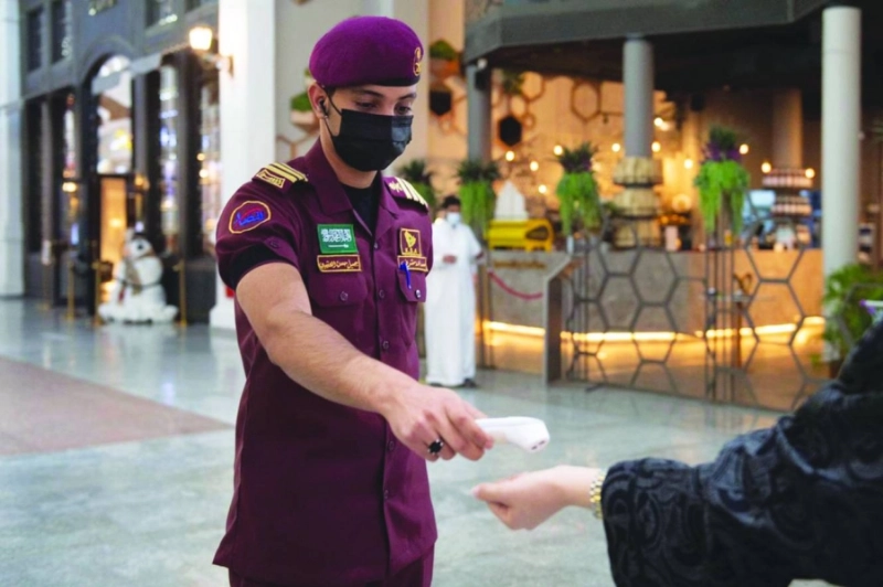 مظاهر التقيد بالإجراءات الوقائية بأسواق الطائف (مكة)