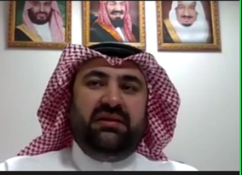 السباعي يتحدث خلال ورشة العمل أمس (مكة)